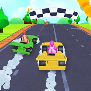 Gliding Car Race