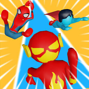 Superhero Race Online game